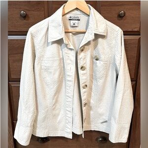 Columbia Women's Cream Textured Blazer